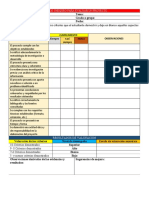 Lista de Chequeo para Evaluar Un Proyecto