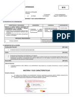 Planificación de La Sesión de Quimica 4.1 PDF