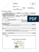 PLANIFICACIÓN DE LA SESIÓN DE FISICA Y BIOLOGIA Tema 4.1 PDF