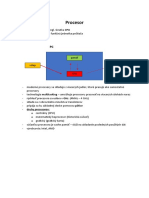 Procesor: - Z Lat. Spracovateľ, Angl. Skratka CPU Hlavná Výpočtová A Funkčná Jednotka Počítača