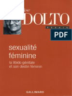 Sexualité Féminine. La Libido Génitale Et Son Destin - Françoise Dolto PDF