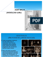 Studi Kasus (Balia) - Aksiologi