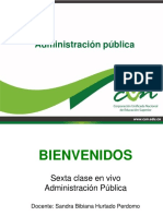 Material de Apoyo Clase 6 Administración Pública Rama Judicial PDF