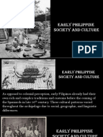 Early Philippine Society and Culture Slides