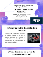 Motor de Combustión Interna (Física Termodinámica (CB-FSI-1003) ) (Por Hernán Herrera 4A IIS #15)