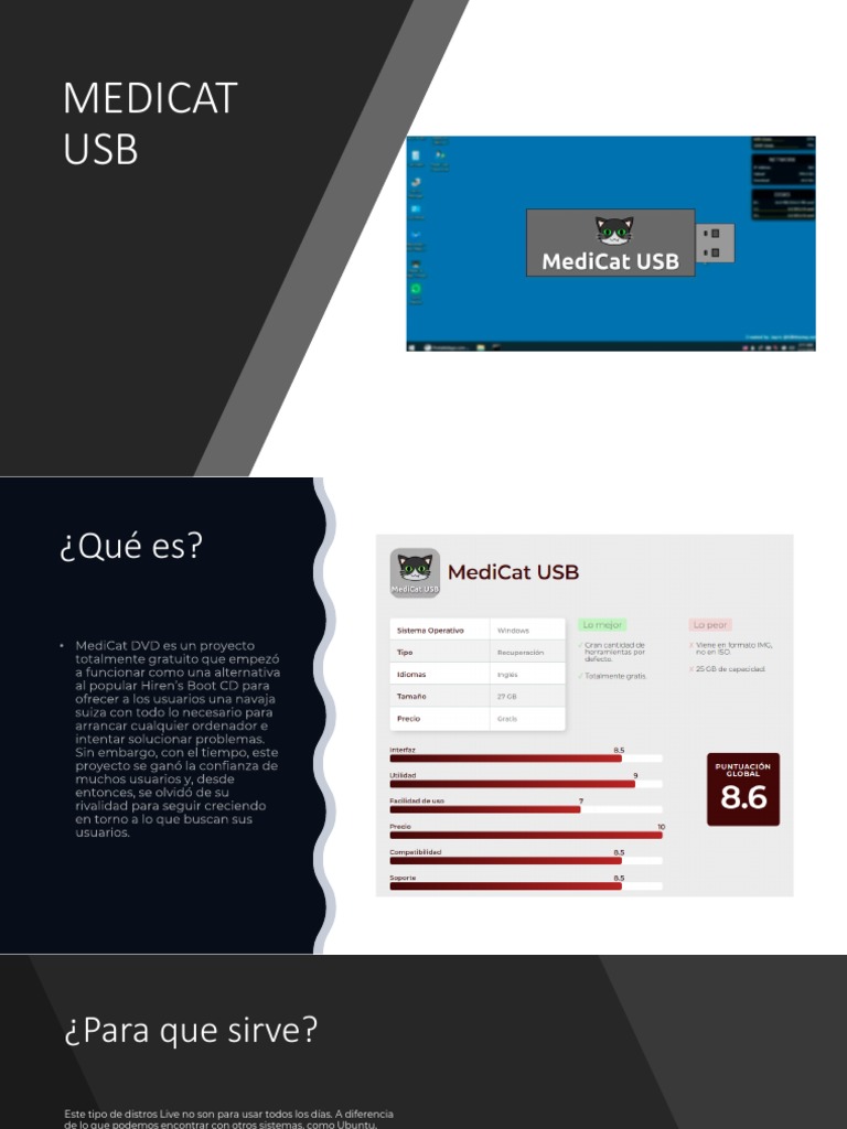 Guía de Uso de MediCat USB | PDF