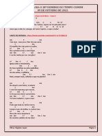 Cantos para 09 de Outubro de 2022 - 28º DTC PDF