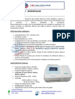 Lector Elisa Microplacas Marca Sinnowa Mod Er 500 PDF