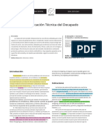 Indication and Technical Application of Stripping - En.es PDF