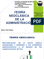 Cap. 7-TEORÍA NEOCLÁSICA DE LA ADMINISTRACIÓN - Mario Villa Platas