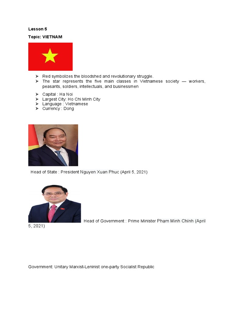 Vietnam | PDF | Vietnam | Government Of Vietnam