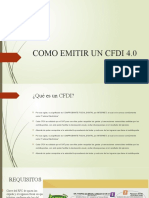 Como Emitir Un Cfdi 4