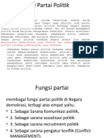 Fungsi Partai Politik