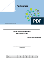Data Puskesmas Maluku 2019