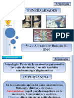 GENERALIDADES DE ARTICUALCIONES.m.v. Alexander Boscan PDF
