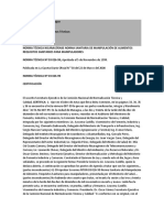 NORMA SANITARIA DE MANIPULACIÓN DE ALIMENTOS REQUISITOS SANITARIOS PARA MANIPULADORES.docx