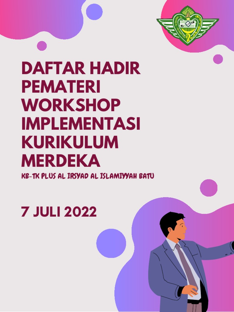 Daftar Hadir Workshop Kurikulum Merdeka | PDF