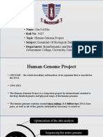 Human Genome Project Data Analysis