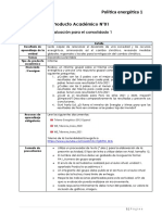 Política energética y trilema de la sostenibilidad