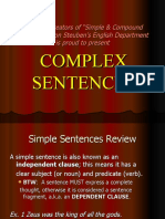 Complex Sentences