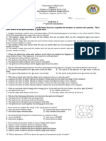 Science 8 3rd Quarter Exam Review