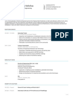 Annisa Sebrina - Electrical Engineering - Resume PDF