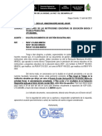 Oficio Mult N°33 Directores de Las Instituciones Educativas de Educación Básica y Técnico Productiva PDF