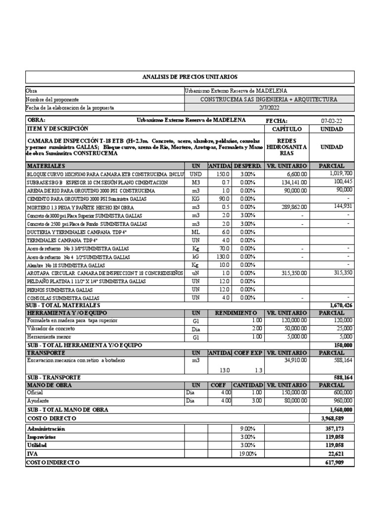 Apu Camara Etb T 18 | PDF