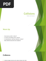 Momentum and Collisions Lab Guide | PDF | Collision | Momentum
