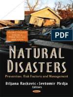 Natural Disasters Prevention, Risk Factors and Management (Biljana Raskovic, Svetomir Mrdja) PDF