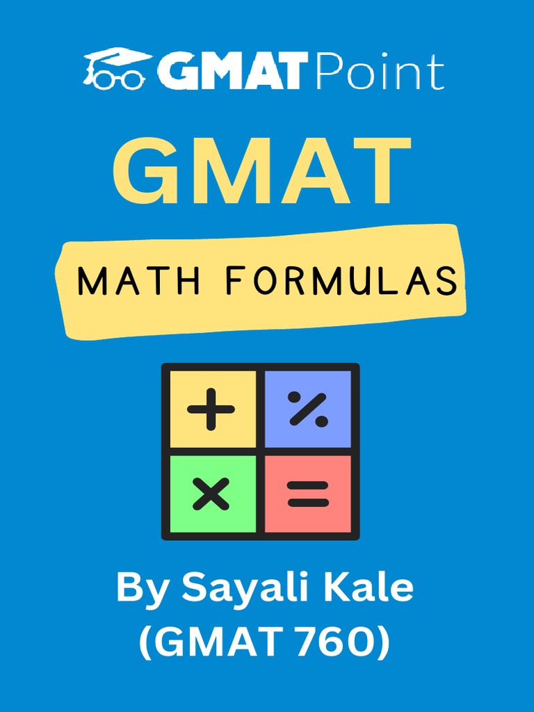 GMAT MATH Formulas Cheat Sheet PDF | PDF | Equations | Interest