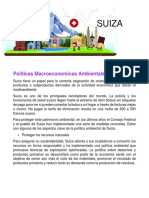 Politicas Macroeconomicas Ambientales de Suiza