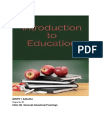 Fundamental Concepts of Education