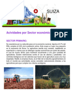 Actividades Por Sector Economico en Suiza