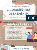 Características de La Empatía PDF