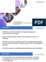Resumo Competências e Habilidades Comunicação e Informação PDF