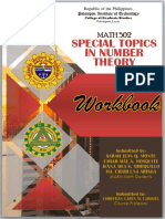 SPECIAL TOPICS-Workbook