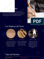 Una Presentacion Del Texto y Parrafo PDF