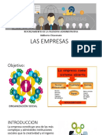 Reforzamiento de la filosofía administrativa en las empresas