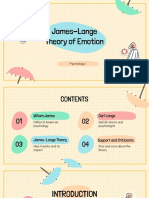 James-Lange Theory of Emotion PDF