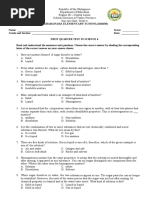 PT - Science 6 - Q1