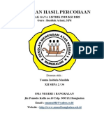 Laporan Hasil Percobaan GGL Induksi Diri 34 Youma Isabiela Maulida XII MIPA 2 PDF