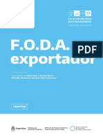 1.1 F.O.D.A. Exportador - Servicios