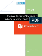 Manual Edicion de Videos Enriquecidos PowerPoint PDF