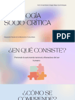 Exposición Pedagogía Socio-Crítica PDF