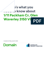 Property Report For 1 11 Packham Crescent Glen Waverley VIC 3150 PDF