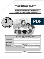 1ro - Cuadernillo de Comprensión Lectora II PDF