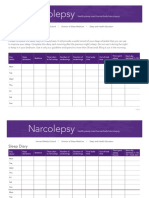 Sleep Diary Narcolepsy PDF