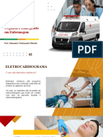 Como colocar eletrodos no ECG