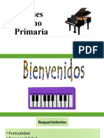 Clases Piano Primaria - Primera Clase